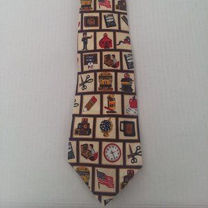 Steven Harris Men's School Teacher Handmade Tie
